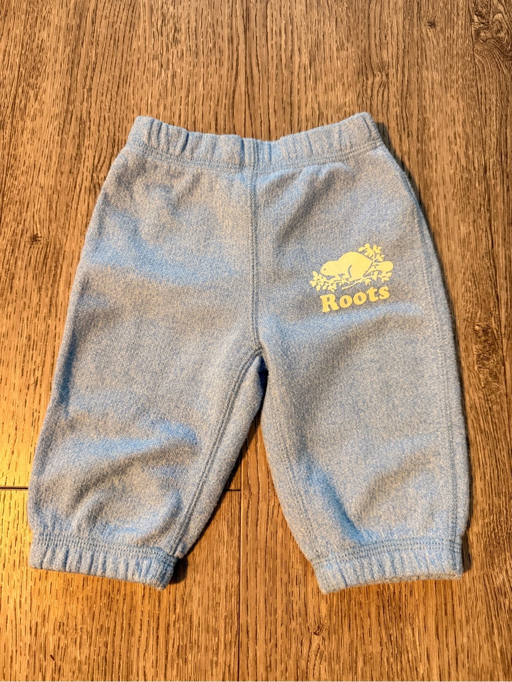 Roots baby Light Blue Jogger Pants 3-6M